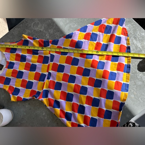 SOLD - Nooworks Grid Print Brenda Dress Size S - Picture 7 of 8